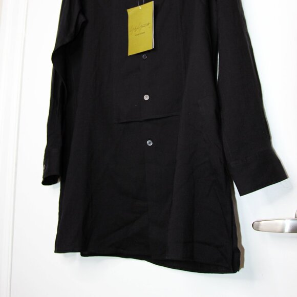 BNWT AW24 YOHJI YAMAMOTO POUR HOMME YYPH BIB LONG SHIRT 2 - Picture 6 of 14